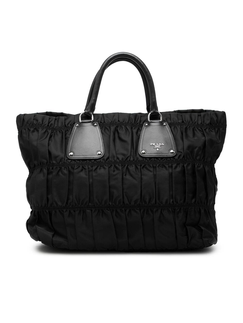 Prada Tessuto Gaufre Tote Pre-Loved #345967P75B